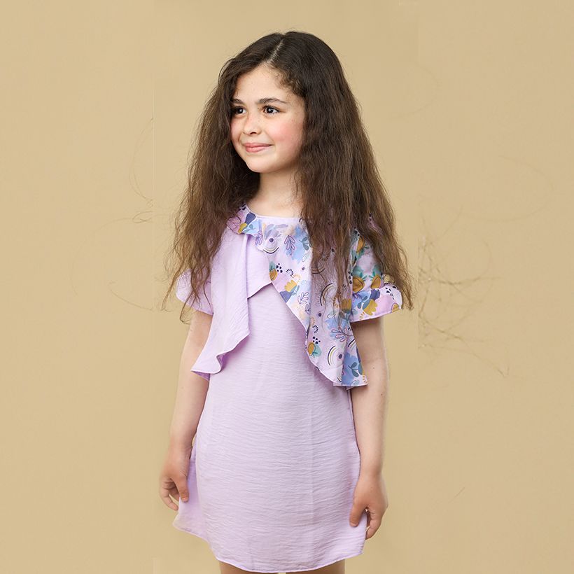 Lilac Butterfly Dress