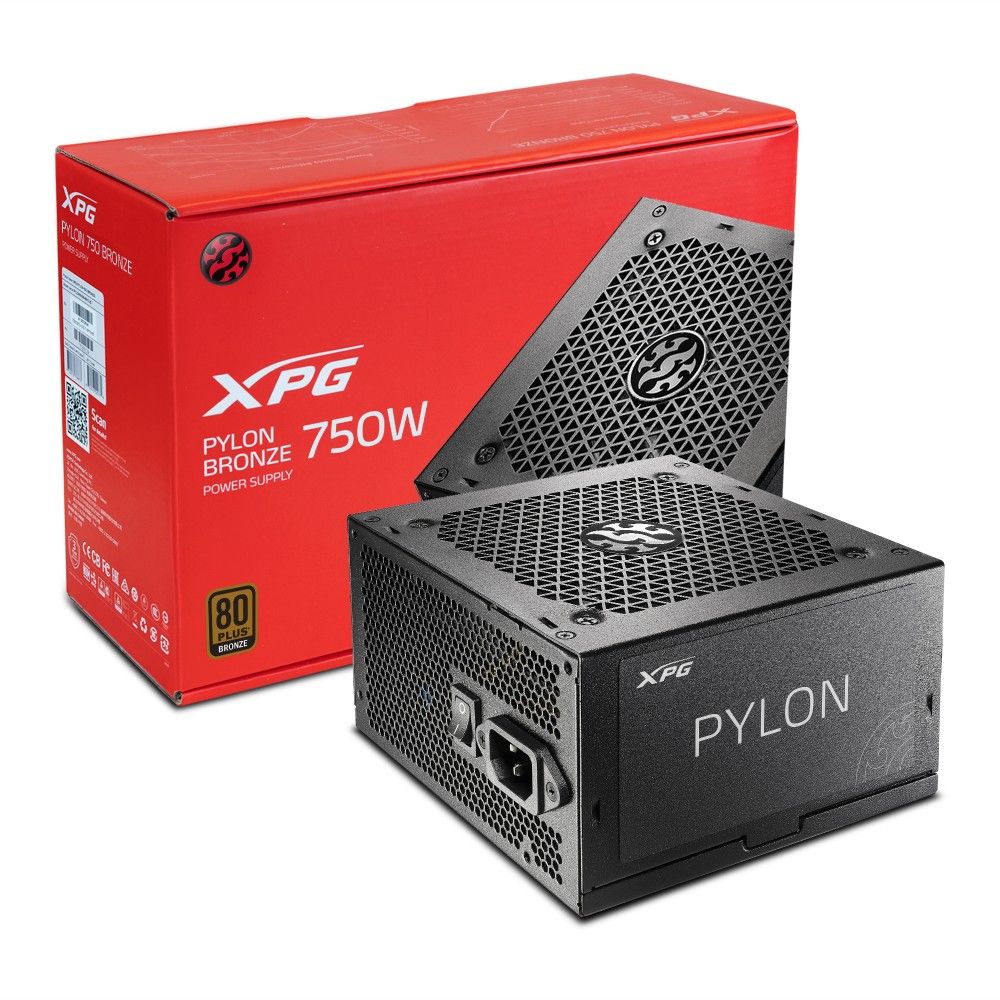Arabhardware Store XPG PYLON 750W 80plus Bronze Power Supply