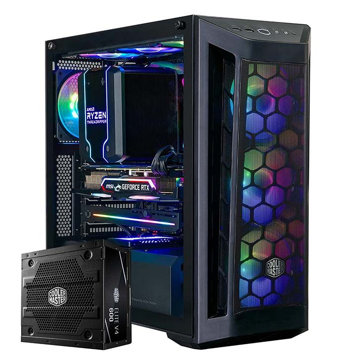 Arabhardware Store Cooler Master MB 511 TG ARGB + Elite V4 600W 80+