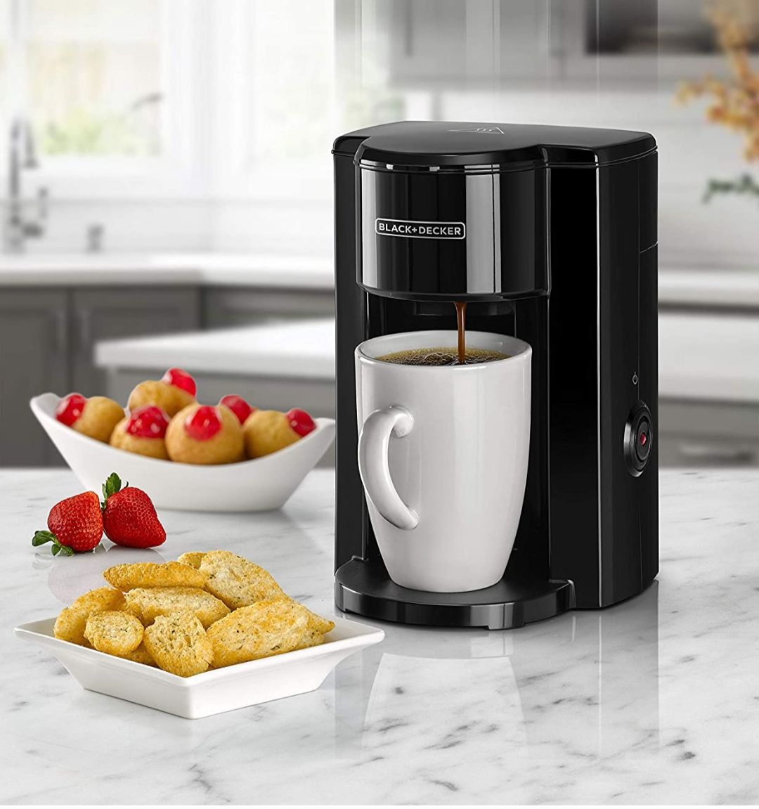 Black & Decker DCM25NB5 Coffee Maker, Black 1 Cup