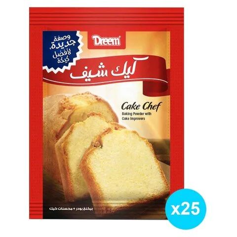 كيك شيف دريم، 23 جم - 25 عبوة