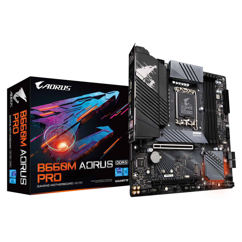 Arabhardware Store GIGABYTE B660M AORUS PRO DDR5 LGA1700 Micro ATX 