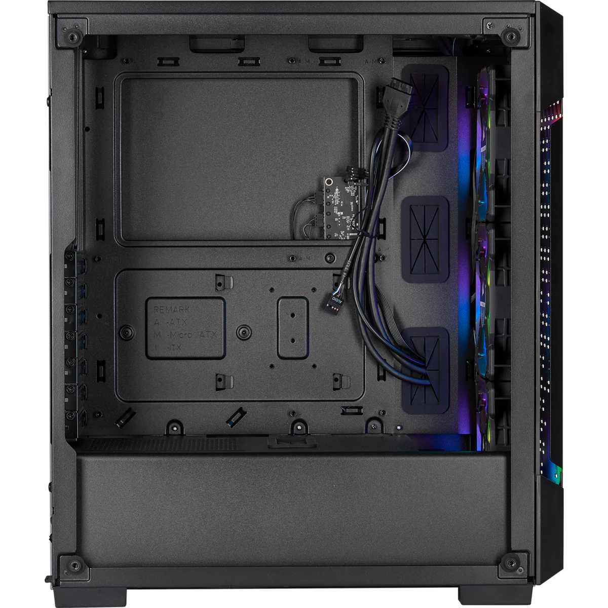 CORSAIR iCUE 220T RGB Airflow Black ATX MidTower Smart Case AHW