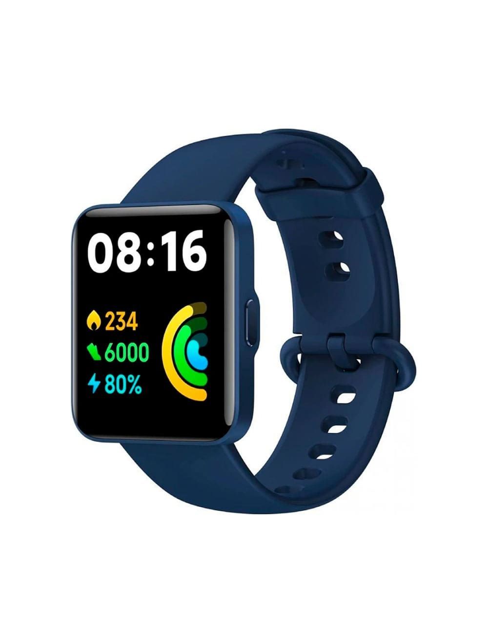 Custodia Rigida PC + Vetro Temperato 9H Per Xiaomi Redmi Watch 2 Lite – Protezione 360° Blu