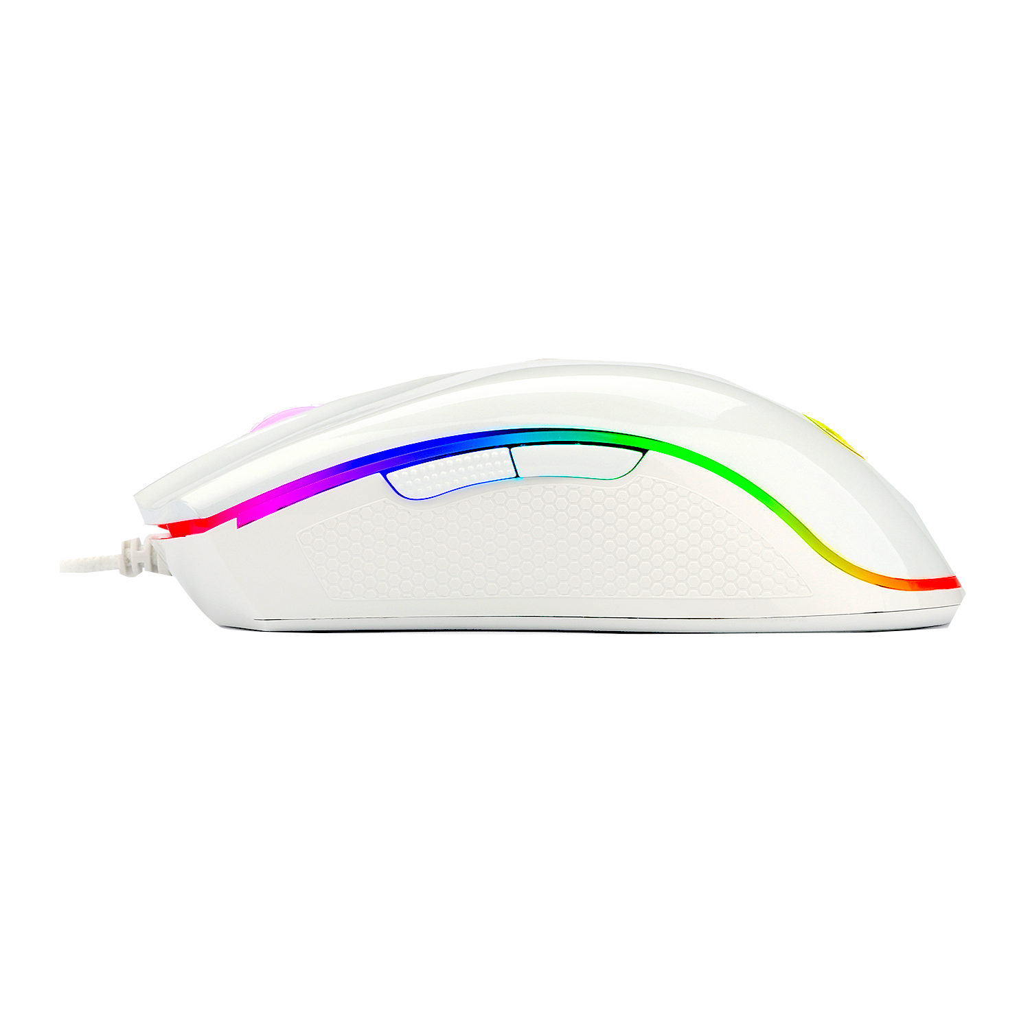 Redragon M711 Cobra RGB LED Wired Gaming Mouse White Arabhardware Store