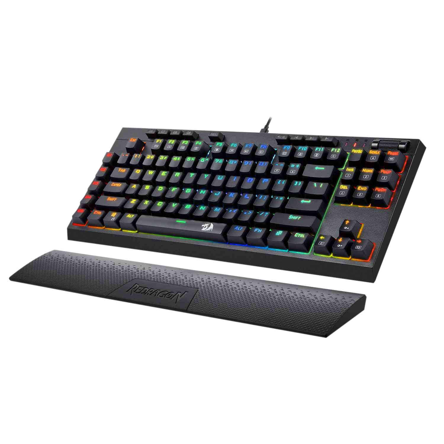 Redragon K588 RGB Mechanical Gaming Keyboard BLUE Switch Arabhardware Store