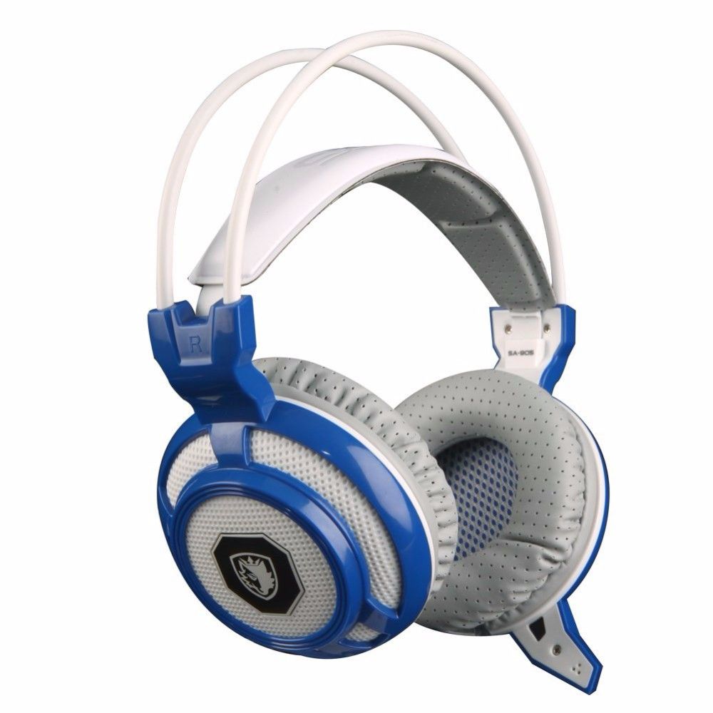 Sades SA21 Wired Gaming Headset Blue AHW Store