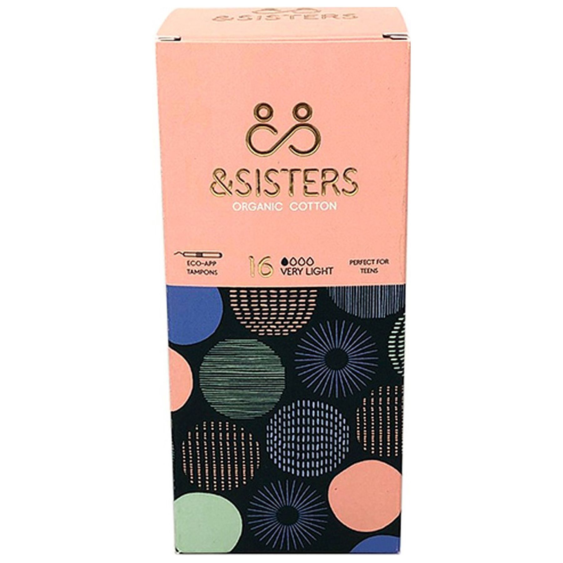 Organic Cotton EcoApplicator Tampons Very light (16 pack) NICHE TRADING QATAR