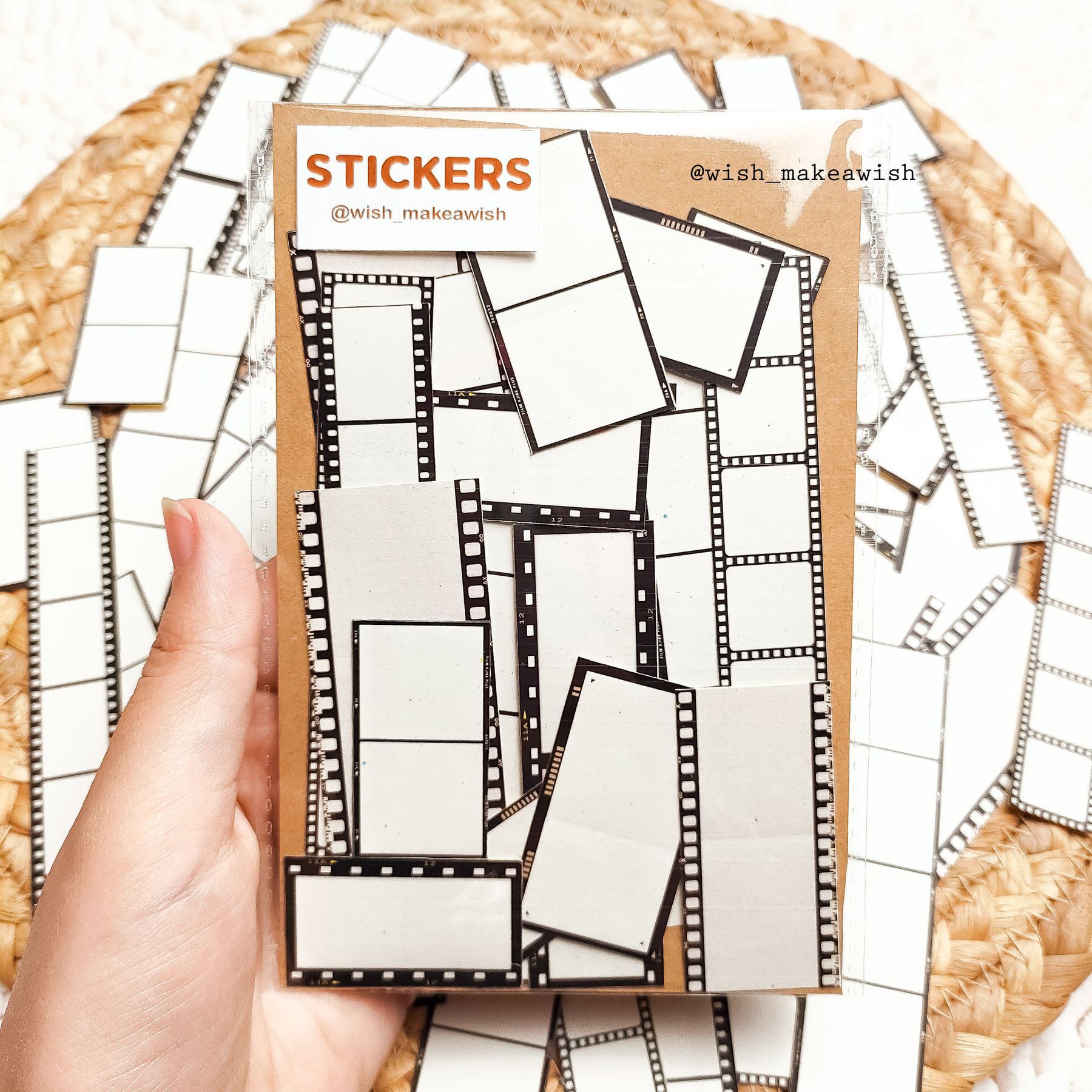 Film strips sticker pack Wish Gallery