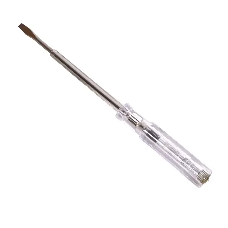 Screwdriver tester 4*190mm / مفك تست شفاف / 1204013 / RODEO