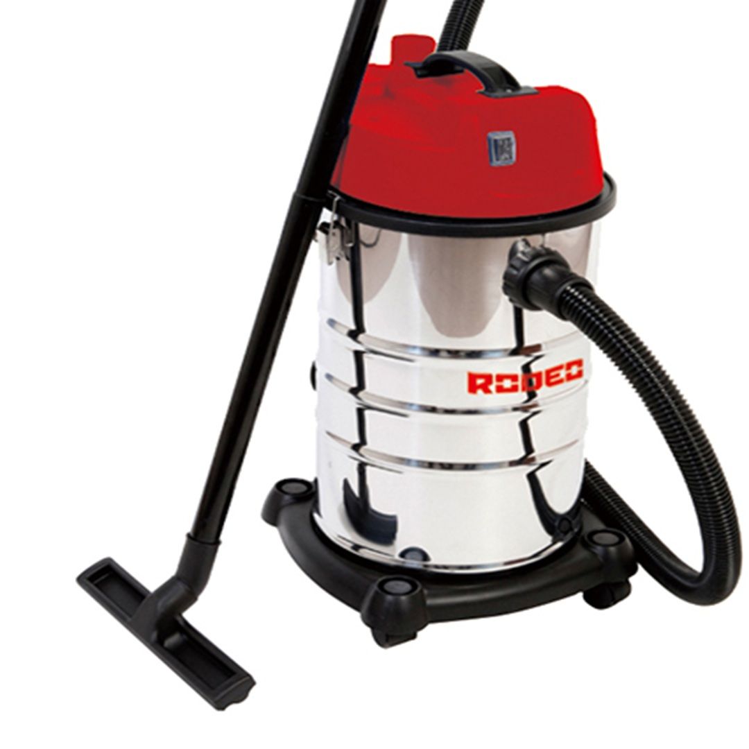 Wet & dry vacuum cleaner / مكنسة 30 لتر جسم استانلس 1400 وات / VC1430 / RODEO